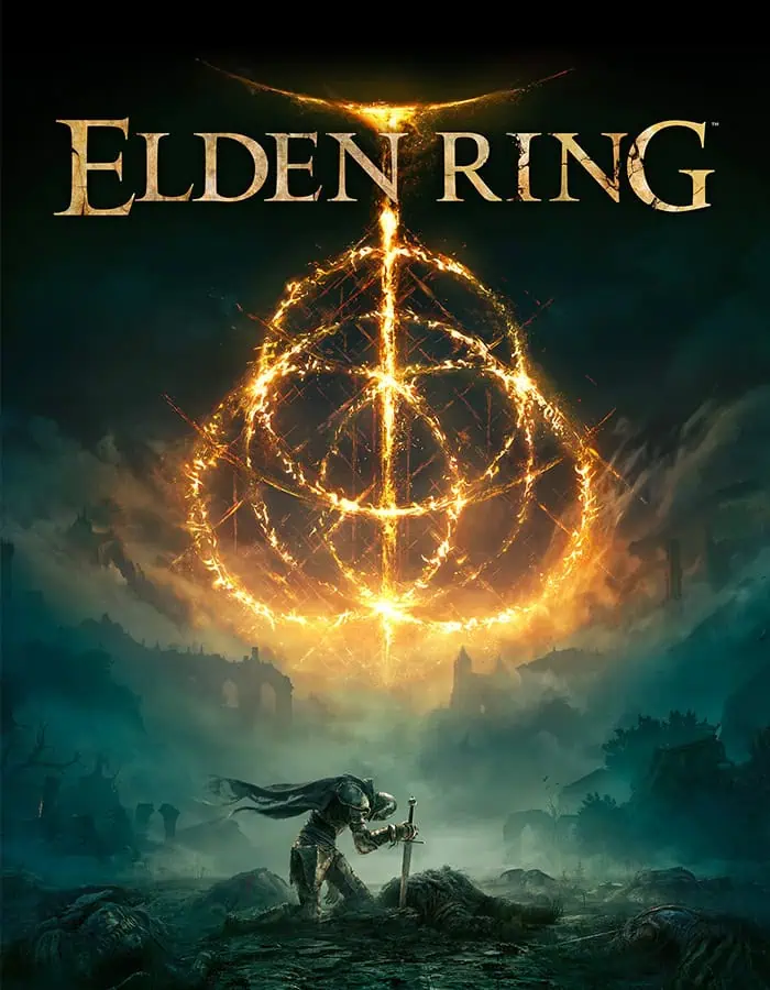 Fantasy Action Adventure Game Elden Ring, ein episches Fantasy-Action-Rollenspiel, bietet eine offene Welt und herausfordernde Käm.